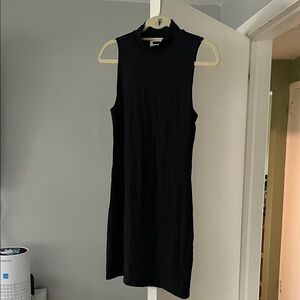 Aritzia Babaton Contour Black Sleeveless Mini Dress, NWOT